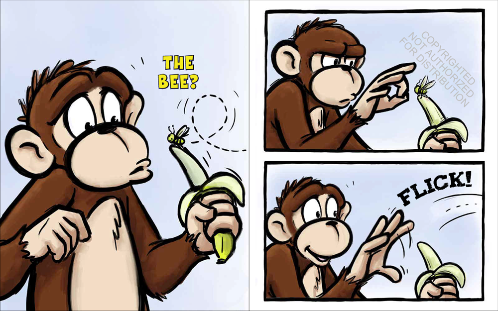 The Monkey and the Bee