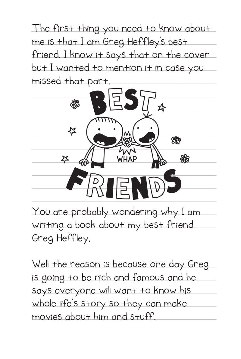 Diary of an Awesome Friendly Kid: Rowley Jefferson's Journal