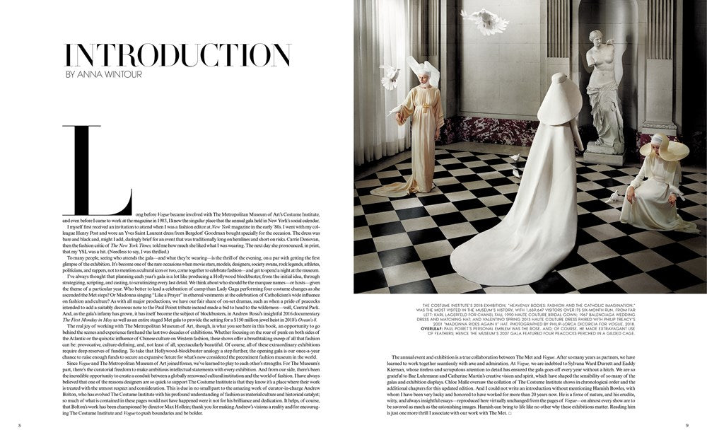 Vogue and the Metropolitan Museum of Art Costume Institute
