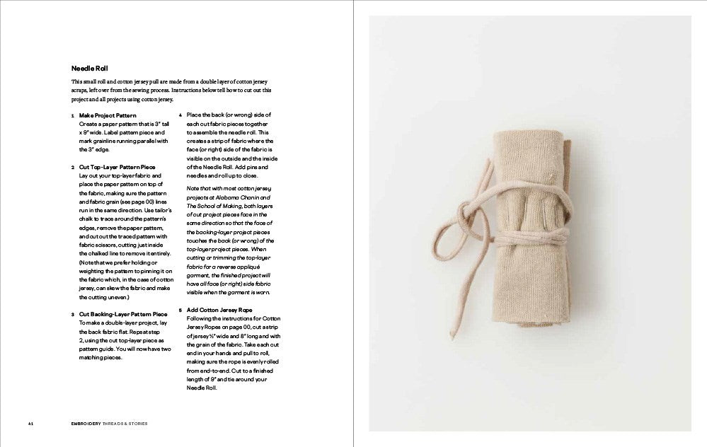 Embroidery: Threads and Stories from Alabama Chanin and The School of Making