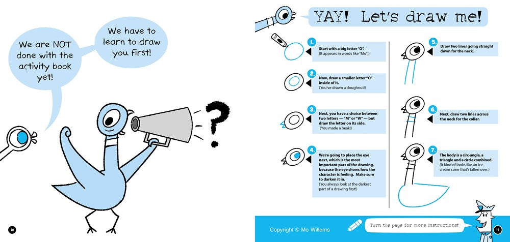 Don't Let the Pigeon Finish This Activity Book!-Pigeon series