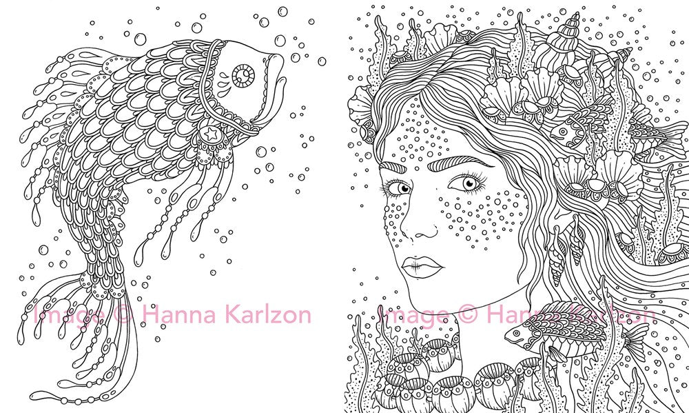 Magical Dawn Coloring Book