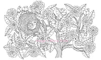 Twilight Garden Coloring Book