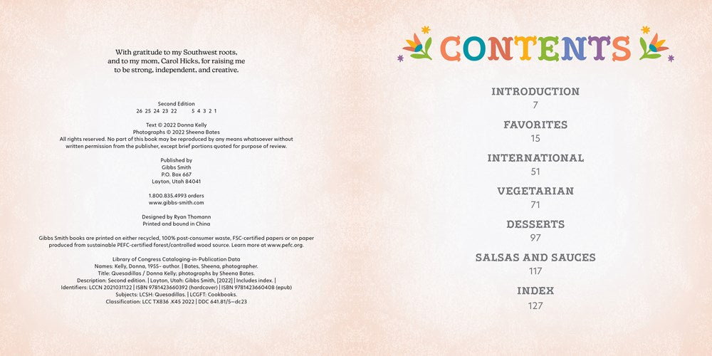 Quesadillas, new edition