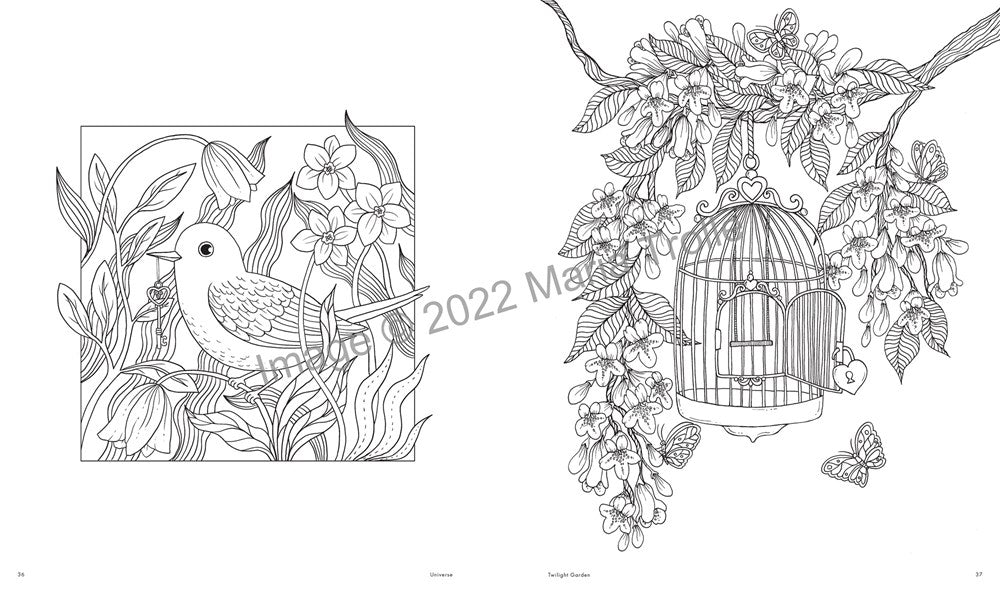 Maria Trolle's Universe Coloring Book