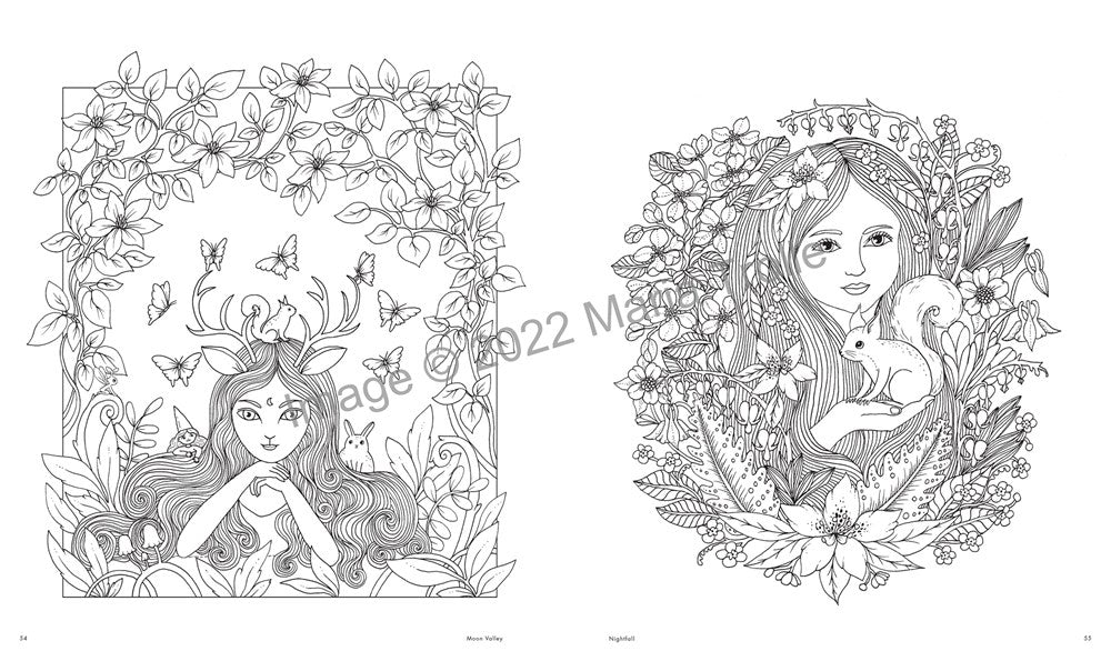 Maria Trolle's Universe Coloring Book