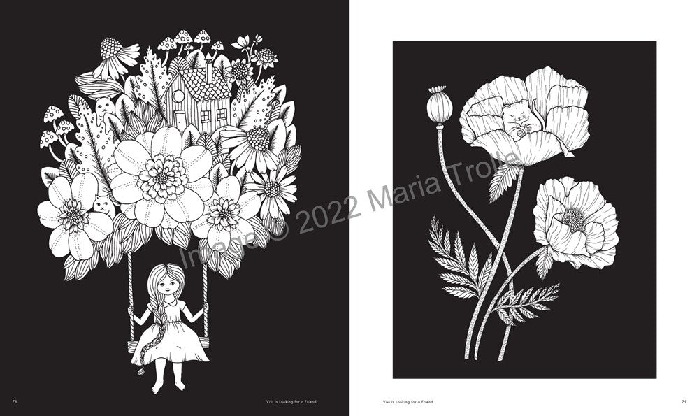 Maria Trolle's Universe Coloring Book