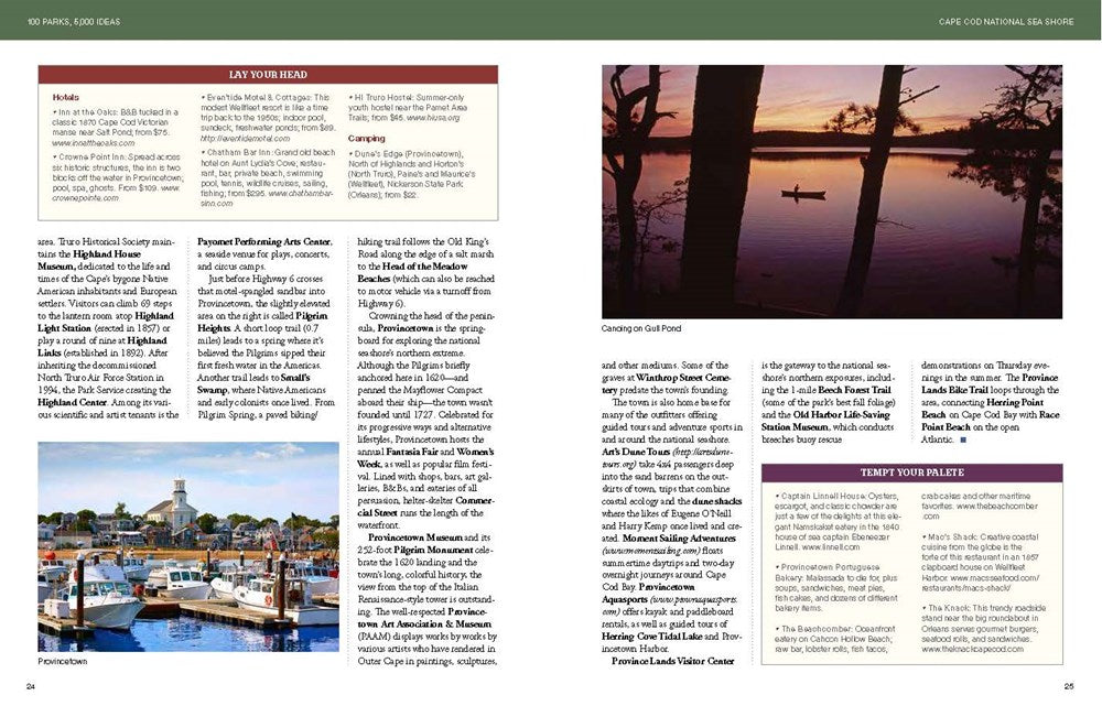 100 Parks, 5,000 Ideas: Where to Go, When to Go, What to See, What to Do