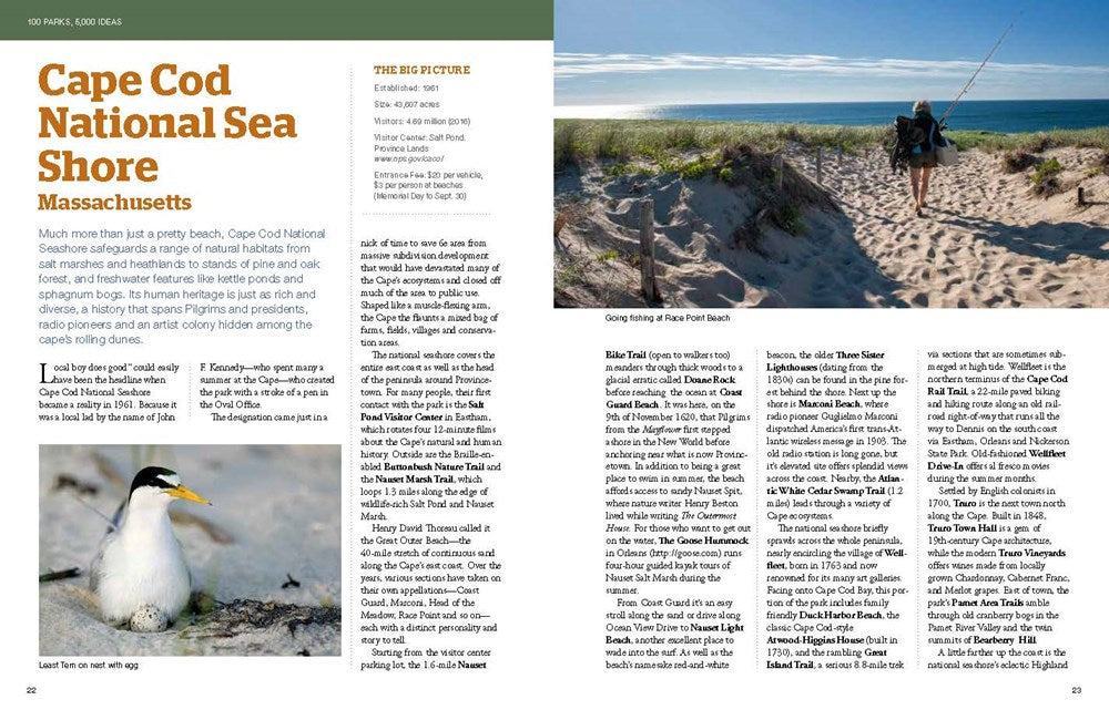 100 Parks, 5,000 Ideas: Where to Go, When to Go, What to See, What to Do