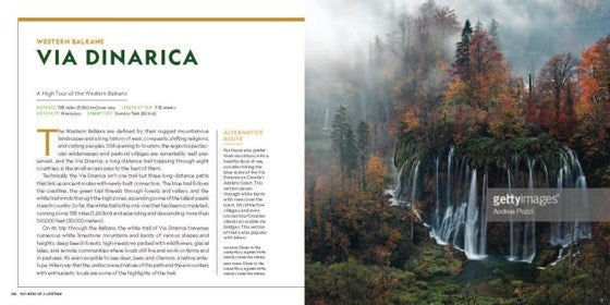 100 Hikes of a Lifetime: The World's Ultimate Scenic Trails