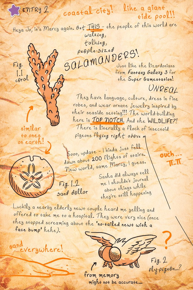 Disney Manga: Marcy's Journal - A Guide to Amphibia (Softcover Edition)