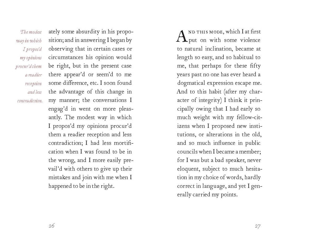 Benjamin Franklin's Book of Virtues