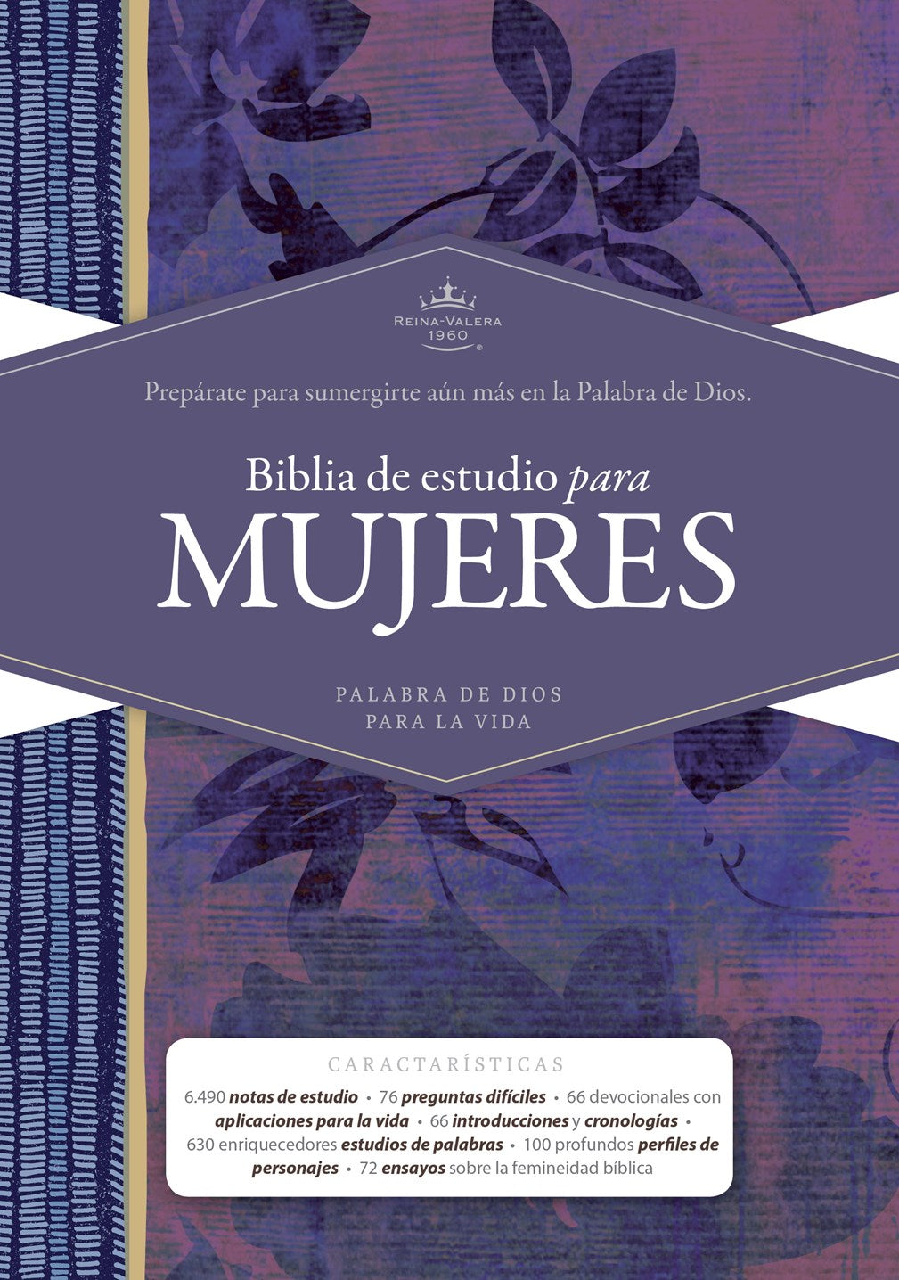 Biblia Reina Valera 1960 de Estudio para Mujeres, Tapa dura | RVR 1960 Women's Study Bible, Hardcover (Spanish Edition)