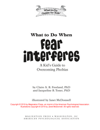 What to Do When Fear Interferes