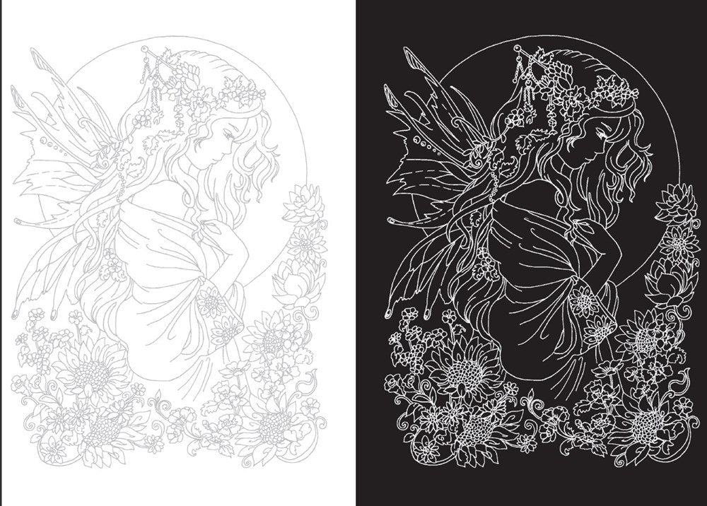 Scratch & Sketch Extreme Fantasy Art (Trace Along)