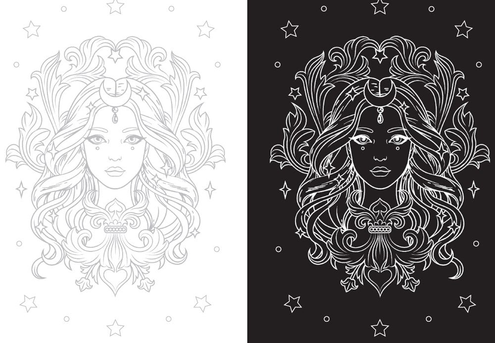 Scratch & Sketch Extreme Fantasy Art (Trace Along)