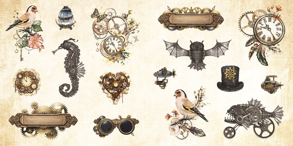 Loads of Ephemera Sticker Book (Over 580 stickers!): An Unforgettable Vintage Sticker Book