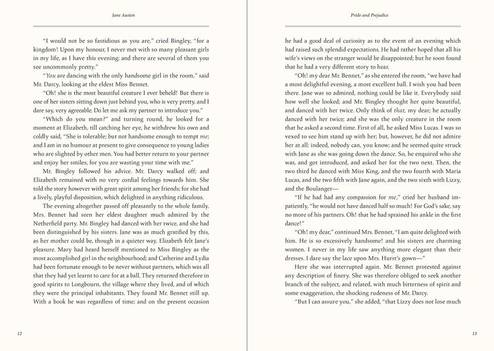 Pride and Prejudice (Masterpiece Library Edition)