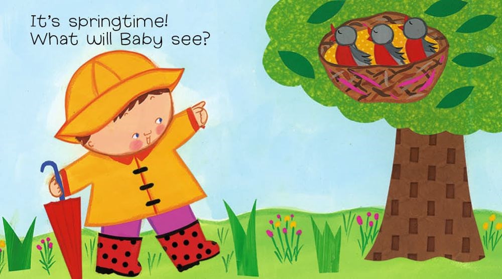 Baby Loves Spring!: A Karen Katz Lift-the-Flap Book