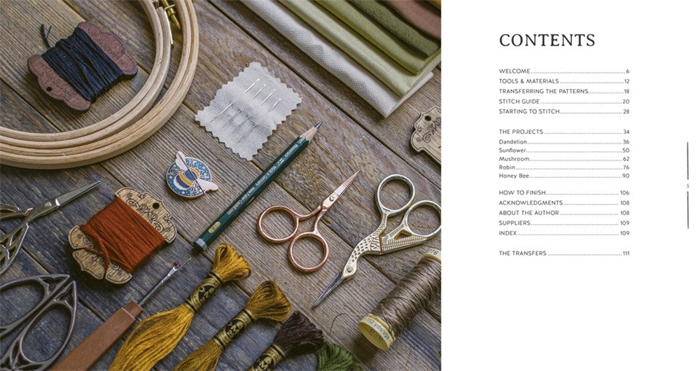 Paint with Thread: A step-by-step guide to embroidery through the seasons