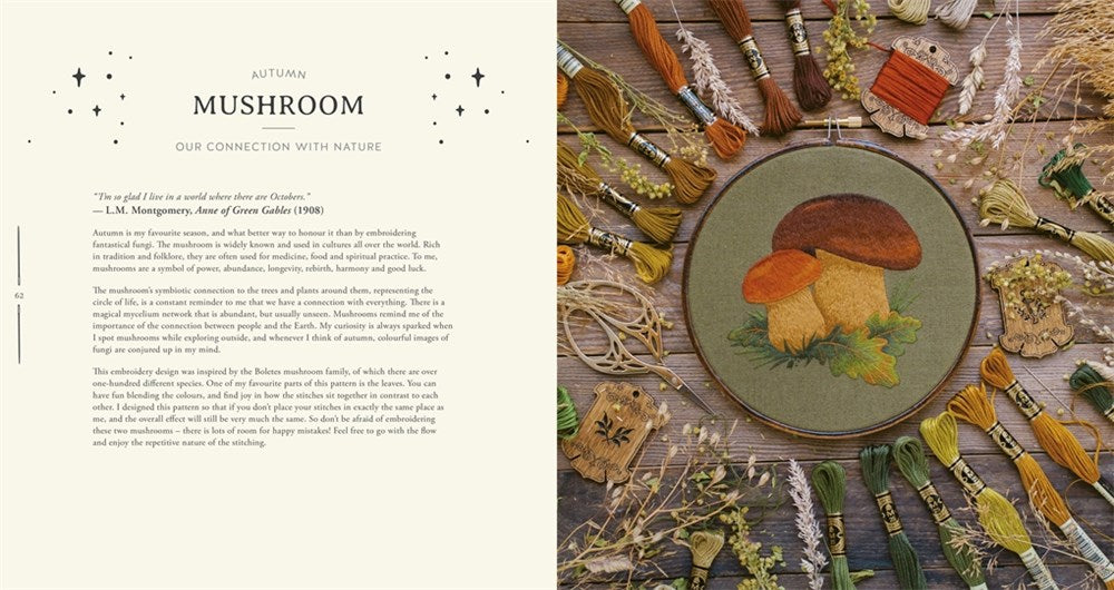 Paint with Thread: A step-by-step guide to embroidery through the seasons