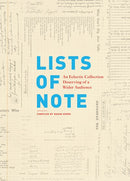 Lists of Note