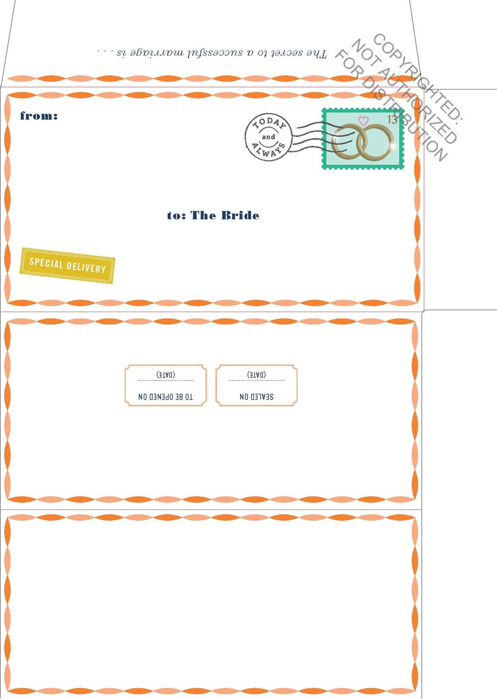 Letters to the Bride