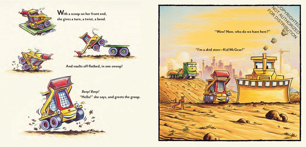 Three Cheers for Kid McGear!: (Family Read Aloud Books, Construction Books for Kids, Children's New Experiences Books, Stories in Verse)