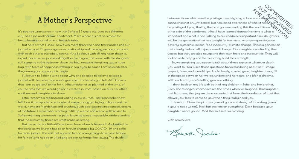 Just Between Us: Interactive Mother & Daughter Journal