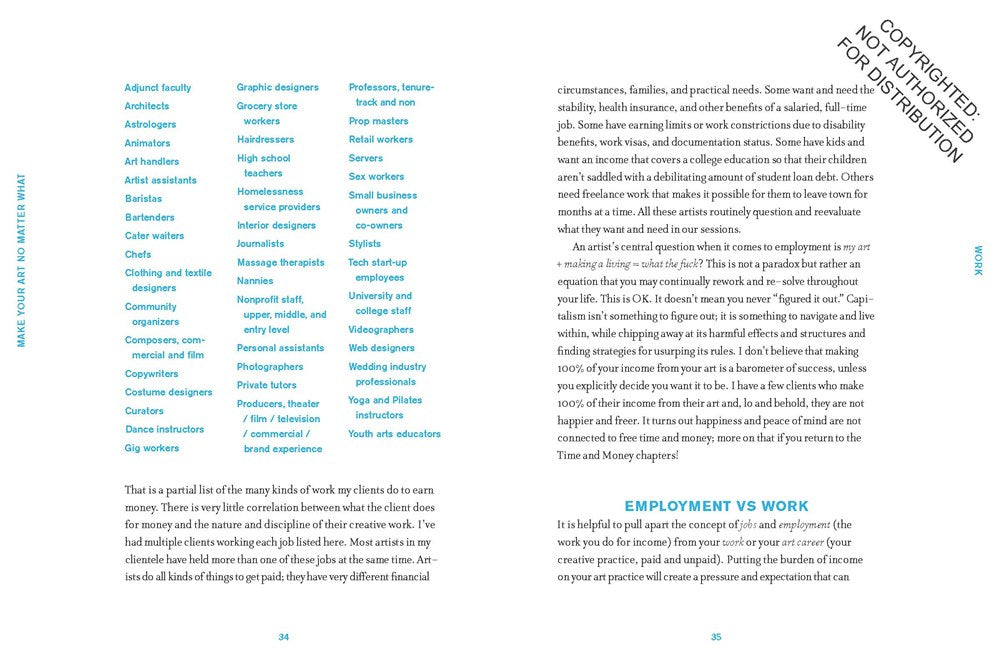 Make Your Art No Matter What