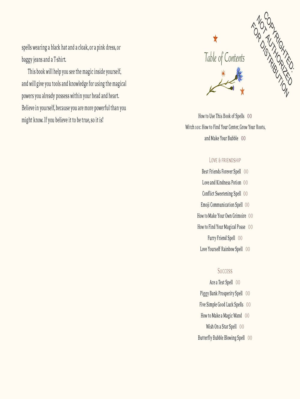 The Little Witch's Book of Spells