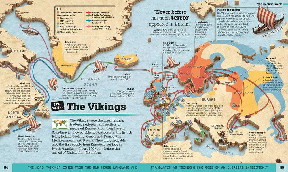 When on Earth?: History as You've Never Seen It Before! (DK Where on Earth? Atlases)