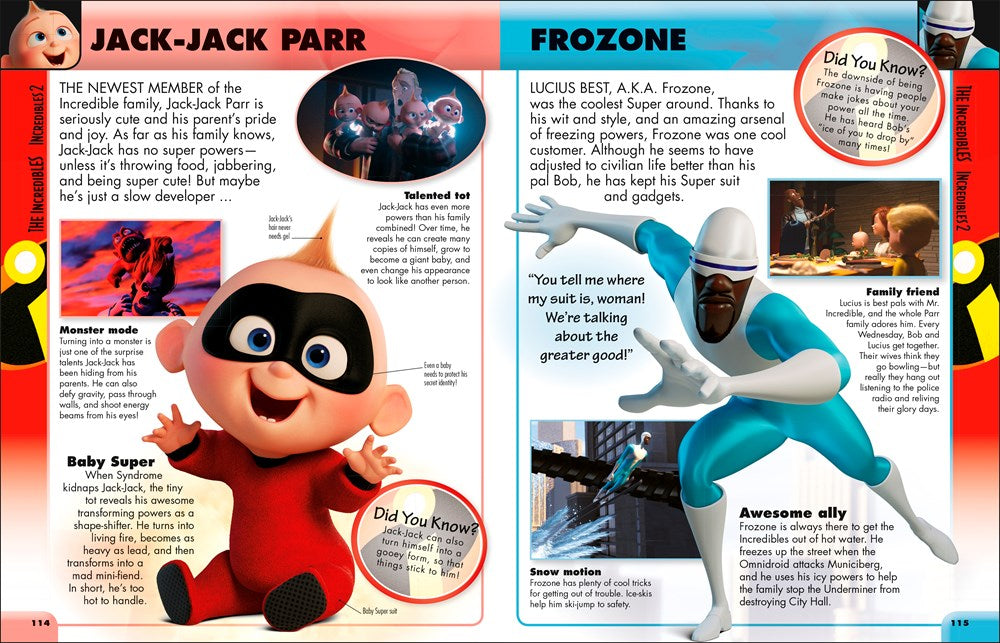 Disney Pixar Character Encyclopedia New Edition