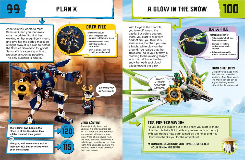 LEGO NINJAGO Choose Your Ninja Mission: With NINJAGO Jay minifigure