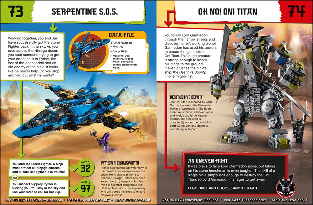 LEGO NINJAGO Choose Your Ninja Mission: With NINJAGO Jay minifigure