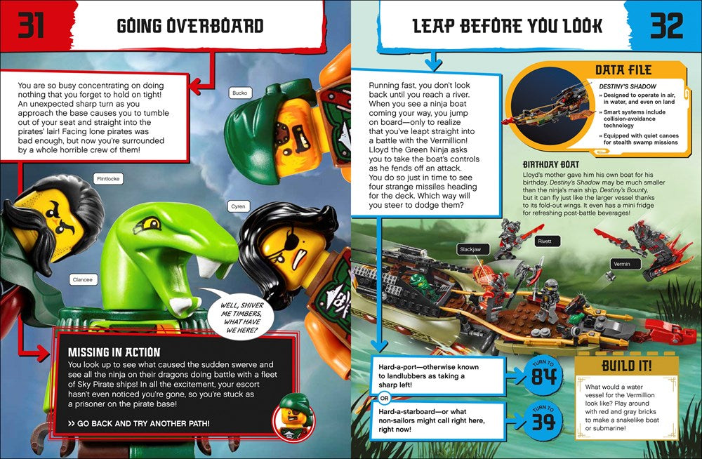 LEGO NINJAGO Choose Your Ninja Mission: With NINJAGO Jay minifigure