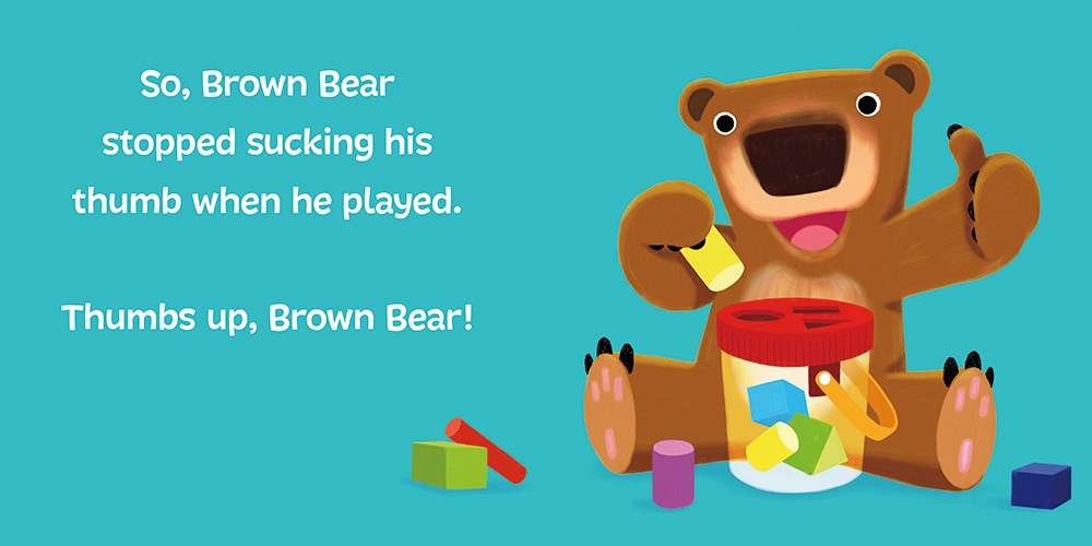 Thumbs Up, Brown Bear