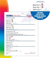 Spectrum Math Workbook, Grade 1