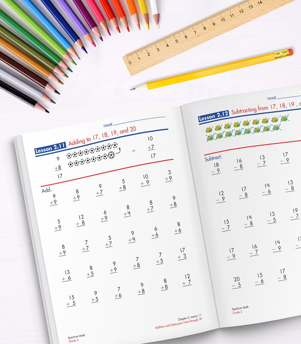 Spectrum Math Workbook, Grade 2