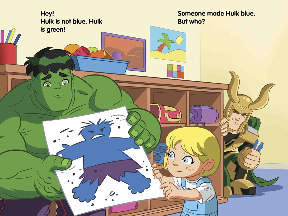 World of Reading: Super Hero Adventures: Tricky Trouble! : Level Pre-1