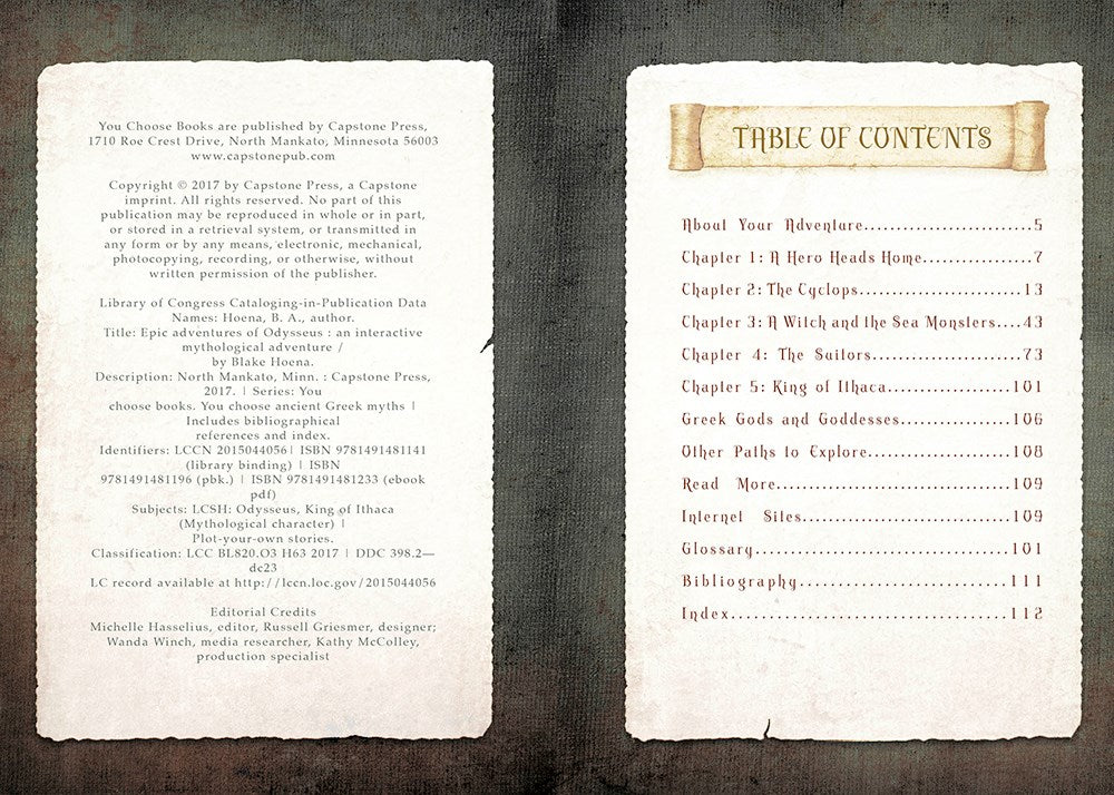 The Epic Adventures of Odysseus