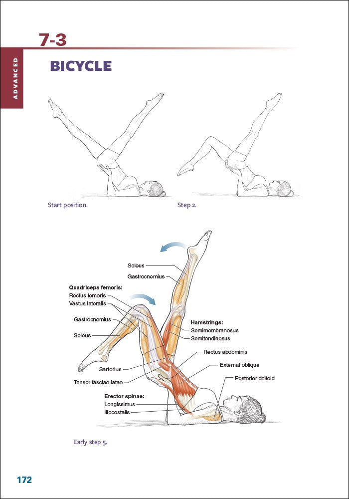 Pilates Anatomy: Illustrated guide to mat work for core stability and balance (2nd Edition)