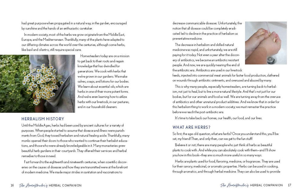 The Homesteader's Herbal Companion: The Ultimate Guide to Growing, Preserving, and Using Herbs