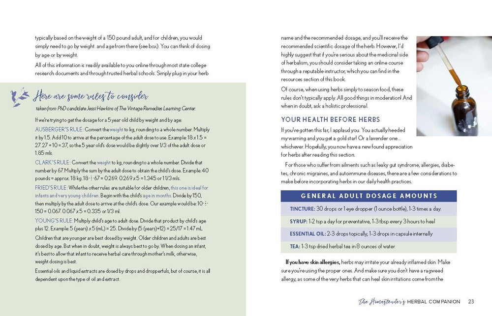 The Homesteader's Herbal Companion: The Ultimate Guide to Growing, Preserving, and Using Herbs