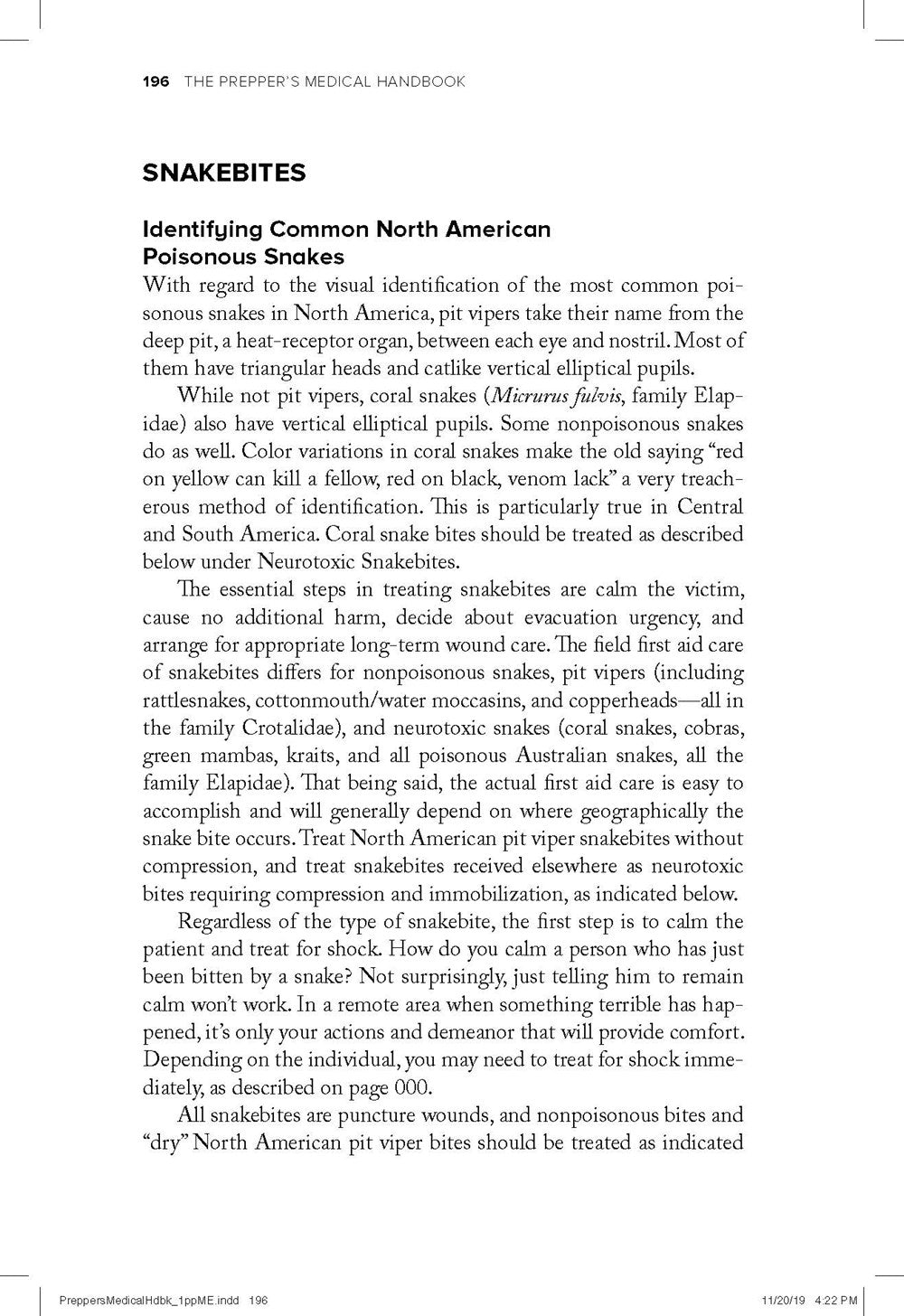 The Prepper's Medical Handbook