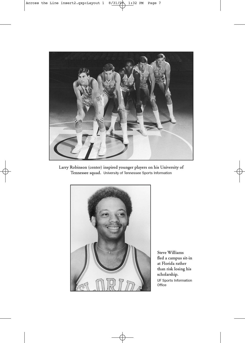 Across the Line: Tales of the First Black Basketball Players in the ACC and SEC (Revised and Updated)