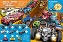 Hot Wheels: The Big Race Seek and Find : 100% Officially Licensed by Mattel, Over 200 Stickers, Perfect for Car Rides for Kids Ages 4 to 8 Years Old