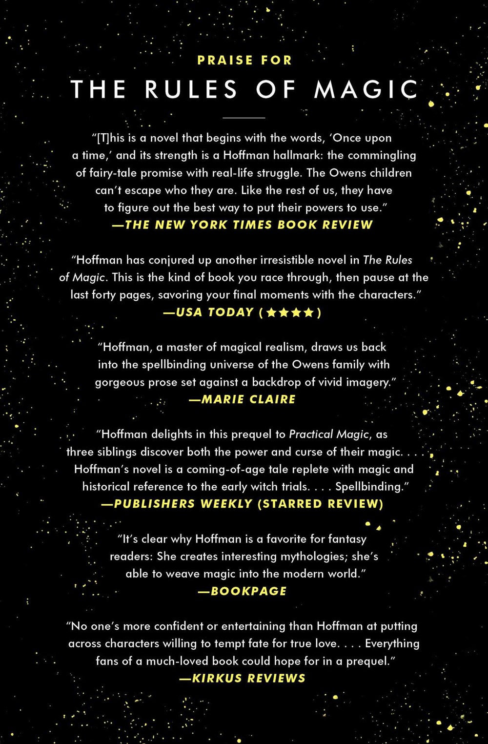 The Rules of Magic: A Novel