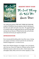 The Last Thing He Told Me: A Novel