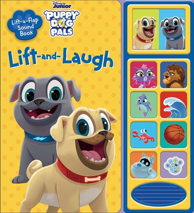 Disney Junior Puppy Dog Pals: Lift-and-Laugh Lift-a-Flap Sound Book